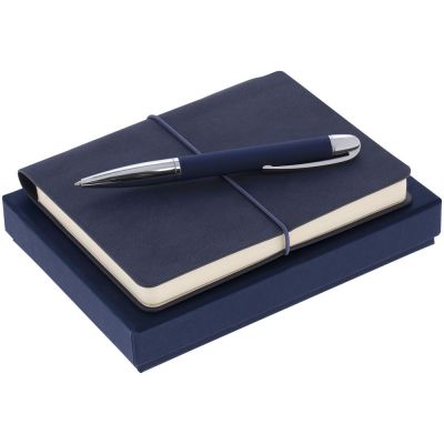 Набор Business Diary Mini, синий-0