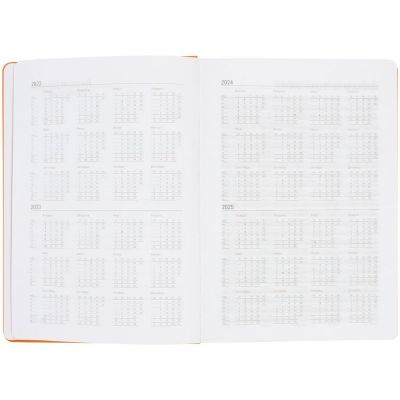 Ежедневник Factor, недатированный, оранжевый-3