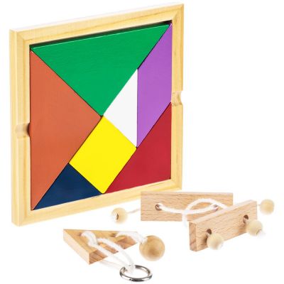 Деревянная головоломка Combi, треугольник-5