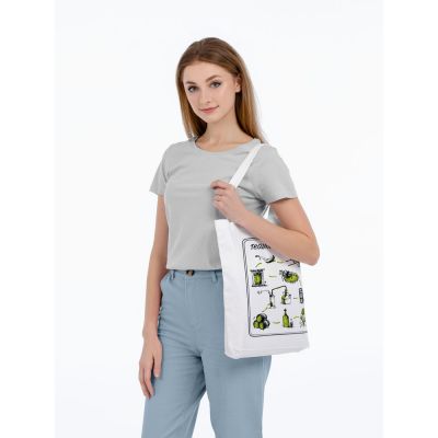 Холщовая сумка «Текила», молочно-белая-3