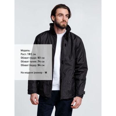 Парка унисекс Liubliana, черная-8