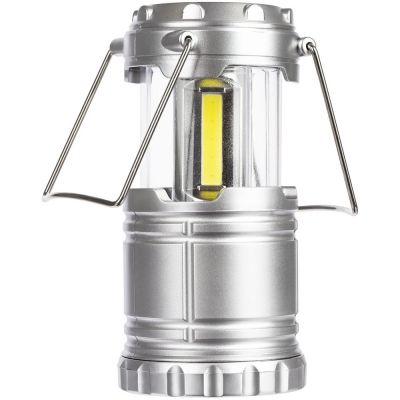 Кемпинговый фонарь Lindau, серебристый-2