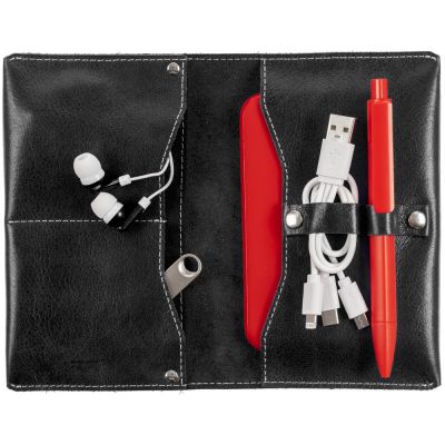 Органайзер для зарядных устройств Apache, черный-4