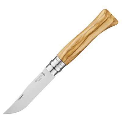 Нож Opinel No 9, оливковое дерево-0