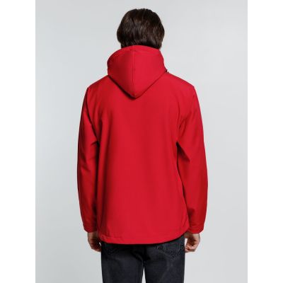Куртка софтшелл мужская Zagreb, красная-6