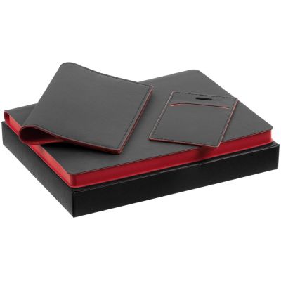 Набор Multimo, черный с красным-0