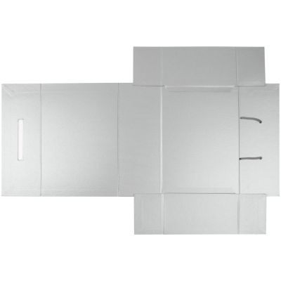 Коробка самосборная Selfmade, серебристая-4