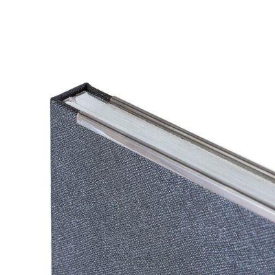 Ежедневник Frame Metal, недатированный, серый-4