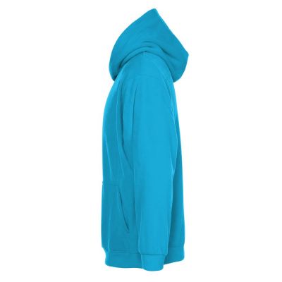 Худи флисовое унисекс Manakin, бирюзовое-1