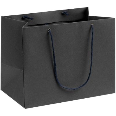 Пакет бумажный Stor, черный-0