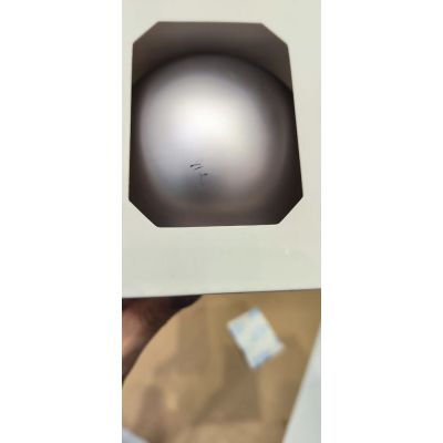 Оформительский шар Finery, 10 см, матовый серебристый-3