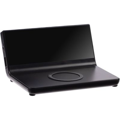 Зарядная станция с часами Electron, черная-2