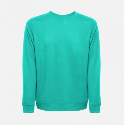 Свитшот унисекс Colombo, изумрудно-зеленый-0