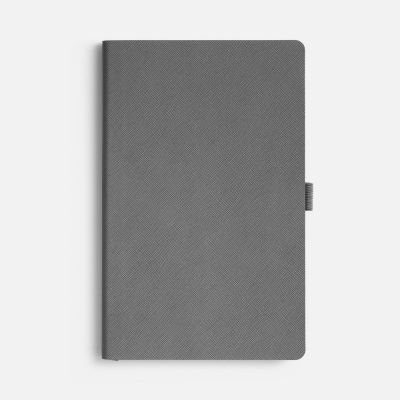 Ежедневник Lungo, недатированный, серый-1