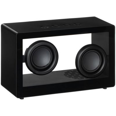 Bluetooth-колонка со светомузыкой Sensofonic, черная-1