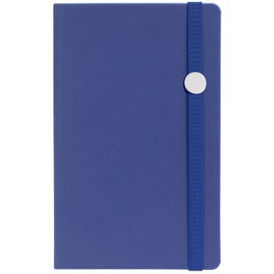 Блокнот Shall Round, синий-2