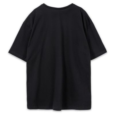 Футболка оверсайз «Понты», черная-1