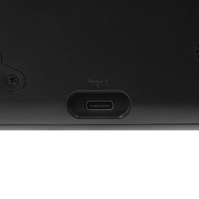 Зарядная станция с часами Electron, черная-7