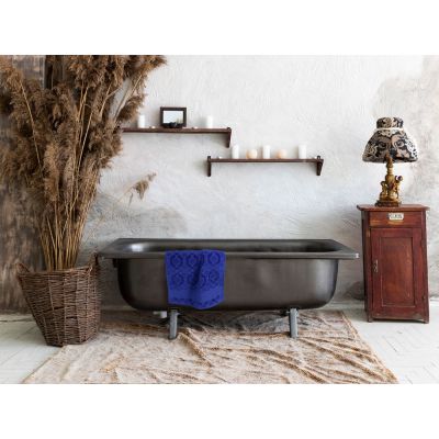 Полотенце Velin, среднее, синее-4