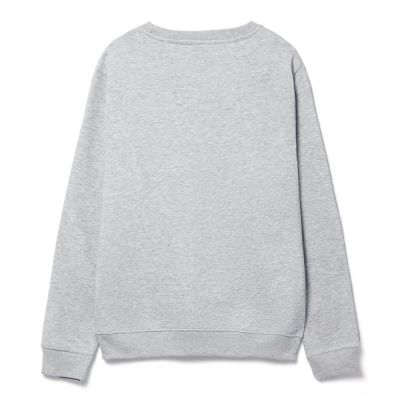 Свитшот унисекс Delta, серый меланж-1