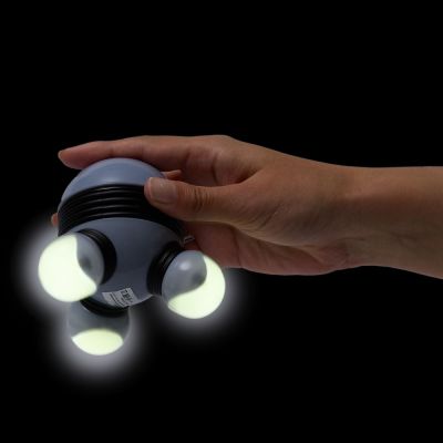 Ручной вибромассажер Spacy, серый с черным-3