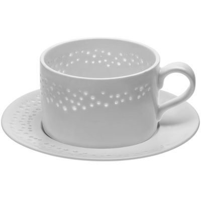 Чайная пара Coralli Luziano, белая-0