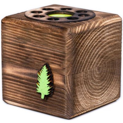 Набор для выращивания с органайзером «Экокуб Burn», лиственница-1