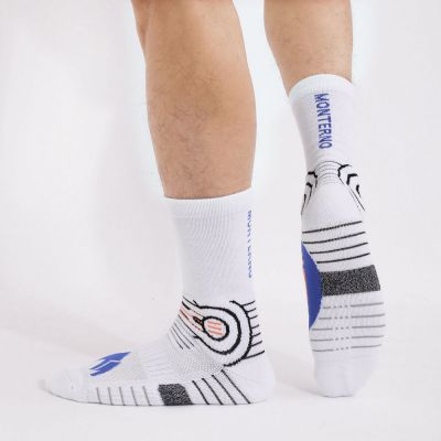 Набор из 2 пар термоносков Monterno Sport с рисунком, черный и белый-5