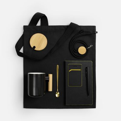 Набор Trait Office, черный с желтым-1