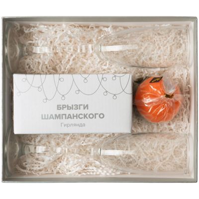 Набор Sparkling Year со свечой «Мандарин»-1