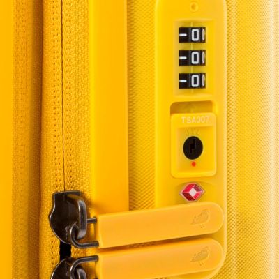 Чемодан Logoduck S, желтый-3