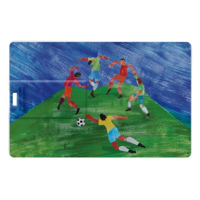 Флешка «Футбол via Матисс», 8 Гб, белая-0