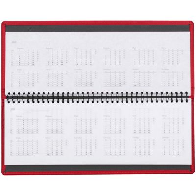 Планинг Latte, недатированный, красный-2