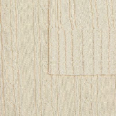 Плед Remitti, белый (молочный)-2