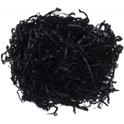 Бумажный наполнитель «Блеск», черный-0