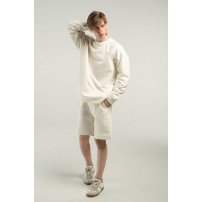 Свитшот унисекс S1, молочно-белый-1