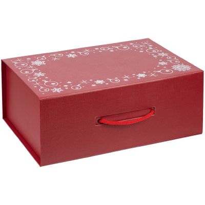 Коробка New Year Case, красная-0