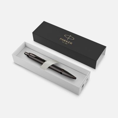 Ручка шариковая Parker IM Professionals Monochrome Titanium, темно-серая-1