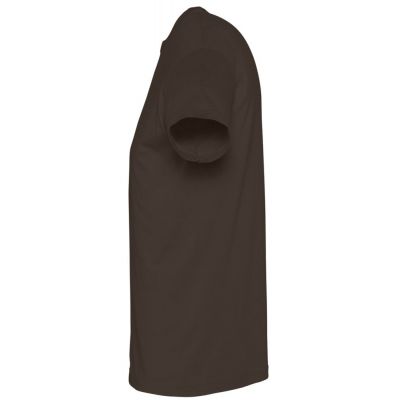 Футболка унисекс Regent 150, темно-коричневая (шоколад)-2