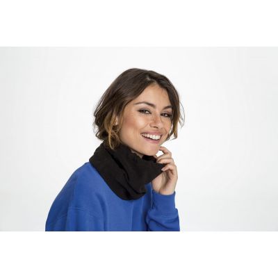 Шапка-шарф с утяжкой Blizzard, черная-1