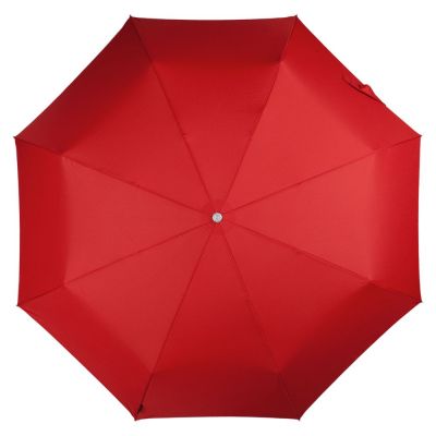 Складной зонт Alu Drop S, 3 сложения, 8 спиц, автомат, красный-2