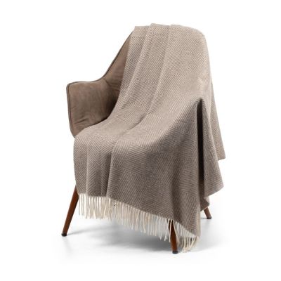 Плед «Тренто», бежевый-4