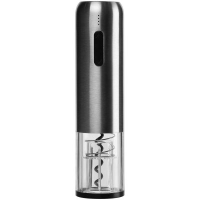 Электрический штопор с ножом для фольги Veritas, серебристый-2