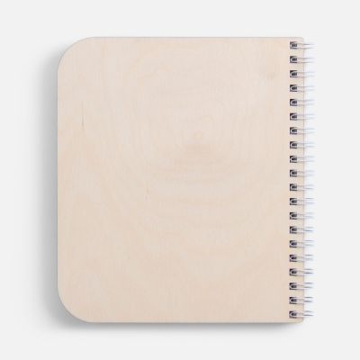 Блокнот на пружине Woodpad на заказ-5
