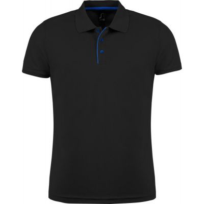 Рубашка поло мужская Performer Men 180 черная-0
