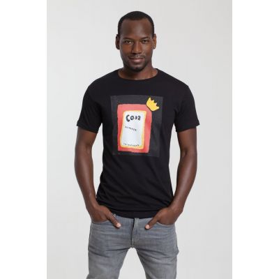 Футболка «Сода», черная-0