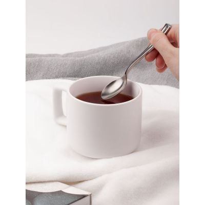 Чашка Jumbo в коробке матовая, белая-6