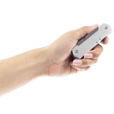 Туристический нож Liten Halp, серебристый-4