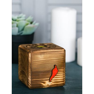 Набор для выращивания с органайзером «Экокуб Burn», перчик-2