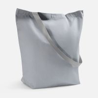 Шопер B5, серый с серыми ручками